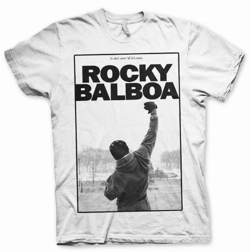 Rocky - It Ain't Over White T-Shirt
(XL)