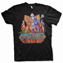Masters of the Universe - Classic Poster Black T-Shirt
(M)
