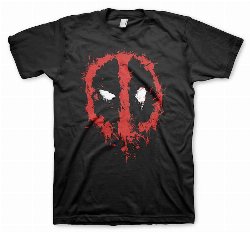 Marvel - Deadpool Splash Icon Black T-Shirt
(S)