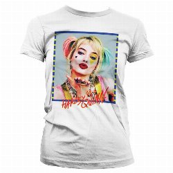 Harley Quinn - Kiss White Ladies T-Shirt
(XL)