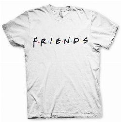 Friends - Logo White T-Shirt
(L)