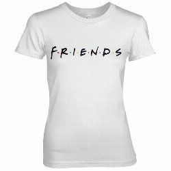 Friends - Logo White Ladies T-Shirt
(M)