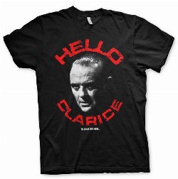 Silence of the Lambs - Hello Clarice Black T-Shirt
(XL)