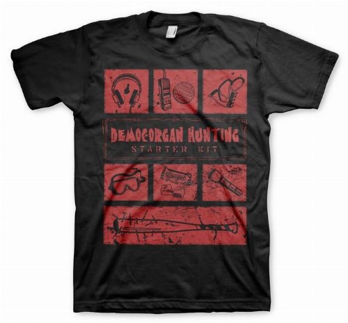 Stranger Things - Demogorgon Hunting Starter Kit Black
T-Shirt (L)