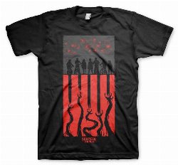Stranger Things - Flag Black T-Shirt
(XL)