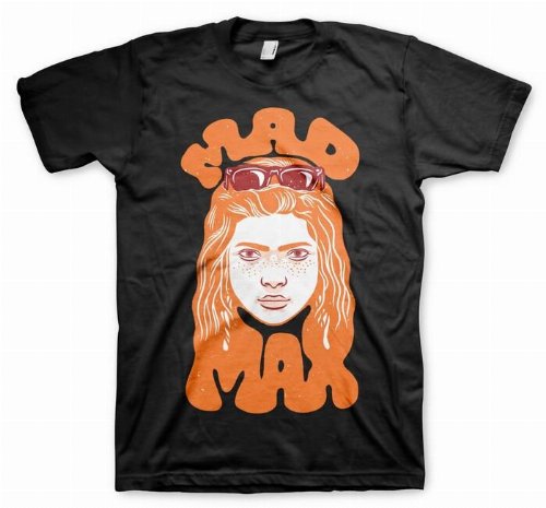 Stranger Things - Mad Max Black T-Shirt
(M)