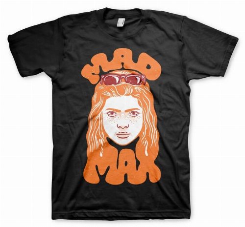 Stranger Things - Mad Max Black T-Shirt
(S)