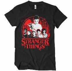 Stranger Things - Season One Poster Black T-Shirt
(M)
