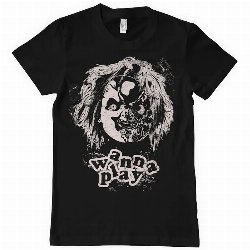 Chucky - Wanna Play Black T-Shirt (XXL)