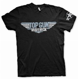 Top Gun - Maverick Logo Black T-Shirt
(XL)