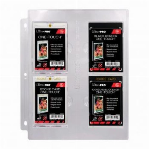 Ultra Pro 4-Pocket Page for ONE-TOUCH Displays
(23pt-100pt)