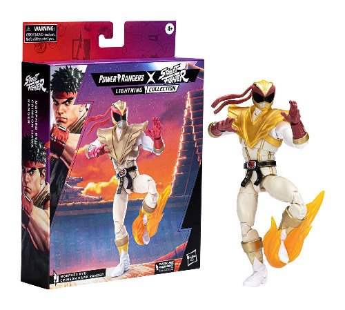 Power Rangers x Street Fighter: Lightning
Collection - Morphed Ryu Crimson Hawk Ranger Action Figure
(15cm)