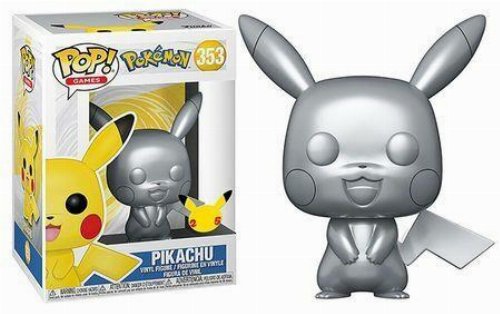 Φιγούρα Funko POP! Pokemon: 25th Anniversary - Pikachu
(Silver Metallic) #353 (Limited)