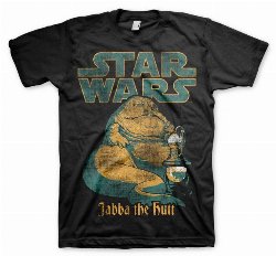 Star Wars - Jabba The Hutt Black T-Shirt
(XL)