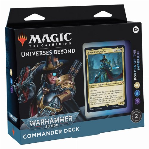 Magic the Gathering - Warhammer 40000 Commander Deck
(Forces of the Imperium)