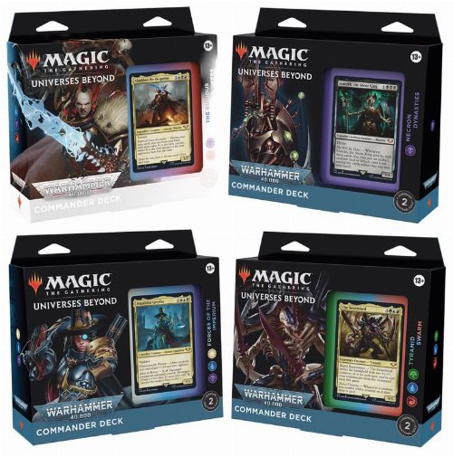 Magic the Gathering - Warhammer 40000 Commander
Deck Set of 4