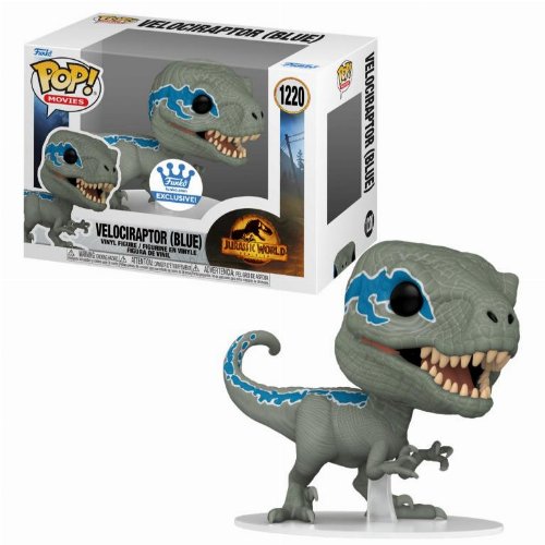Φιγούρα Funko POP! Jurassic World: Dominion -
Velociraptor (Blue) #1220 (Funko-Shop Exclusive)