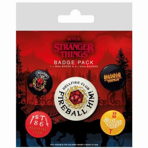 Stranger Things - Hellfire Club 5-Pack
Κονκάρδες