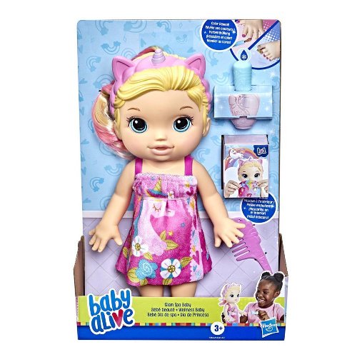Baby Alive - Spa Baby Blonde Κούκλα
(32cm)