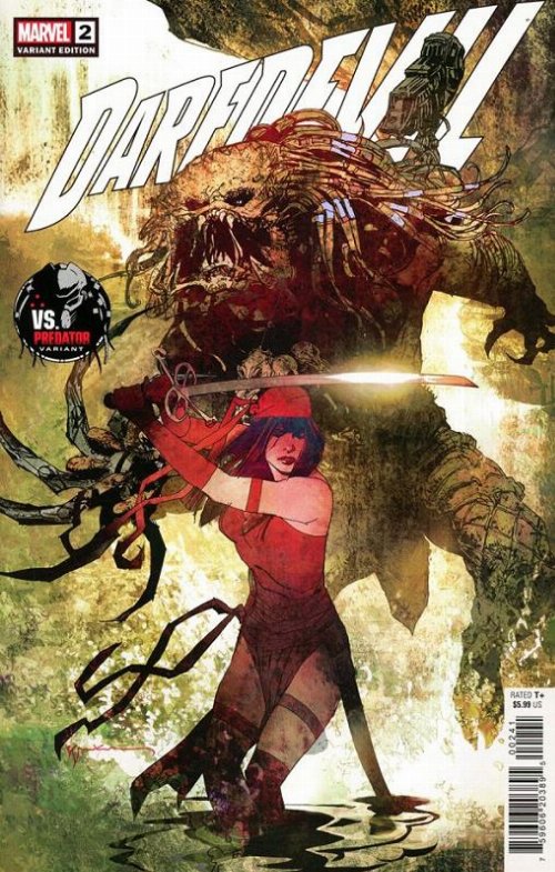 Daredevil #02 Sienkiewicz Predator Variant
Cover