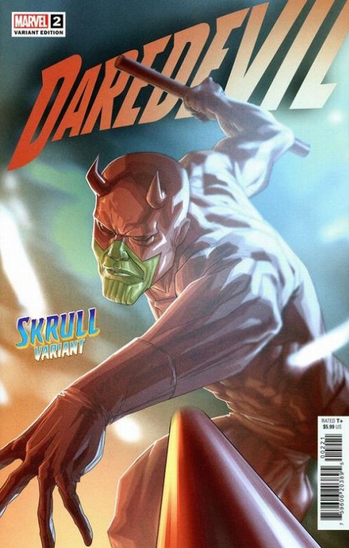 Daredevil #02 Woods Skrull Variant
Cover