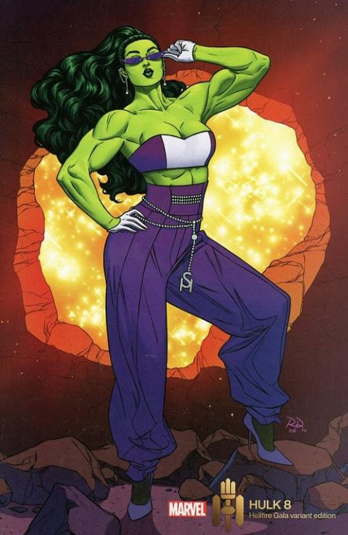 Hulk #08 Dauterman Hellfire Gala Variant
Cover