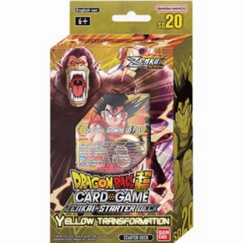 Dragon Ball Super Card Game - SD20 Starter Deck:
Yellow Transformation