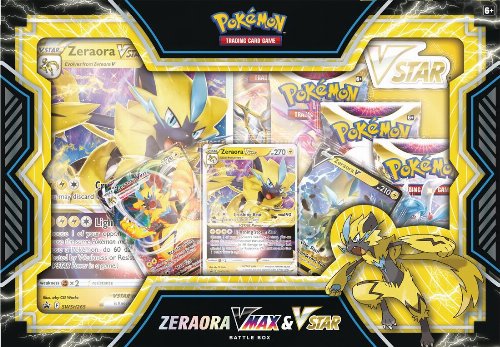 Pokemon TCG - Zeraora Vmax & VStar Battle
Box