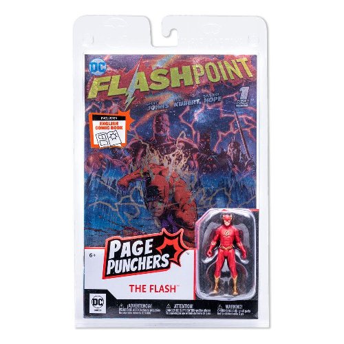 DC Comics: Page Punchers - The Flash Φιγούρα Δράσης
(8cm) Περιέχει Comic Βιβλίο