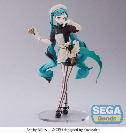 Vocaloid: Hatsune Miku Luminasta - Hatsune Miku Bitter
Patissier Φιγούρα Αγαλματίδιο (21cm)