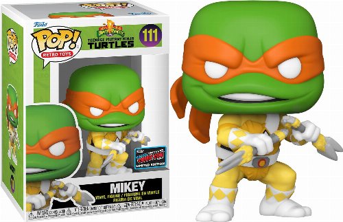 Φιγούρα Funko POP! Comics: Teenage Mutant Ninja
Turtles x Power Rangers - Mikey #111 (NYCC 2022
Exclusive)