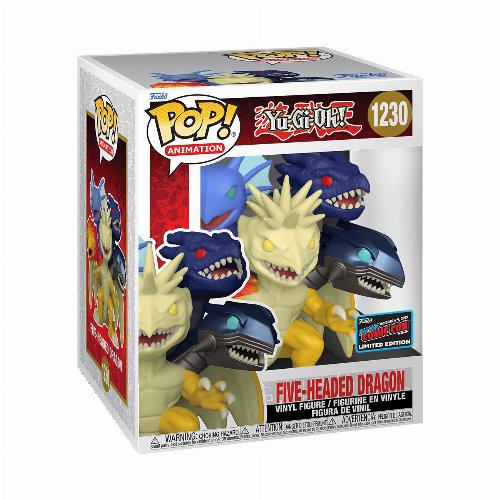 (CANCELLED / Notified) Funko POP! Yu-Gi-Oh! -
Five-Headed Dragon Supersized #1230 Φιγούρα (NYCC 2022
Exclusive)