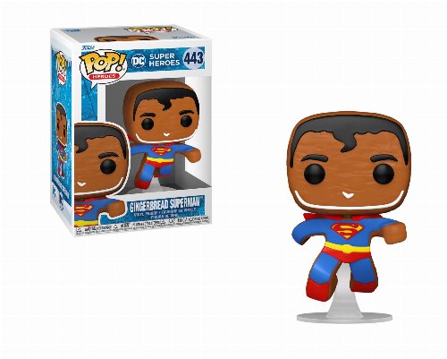 Figure Funko POP! DC Heroes: Holiday -
Gingerbread Superman #443