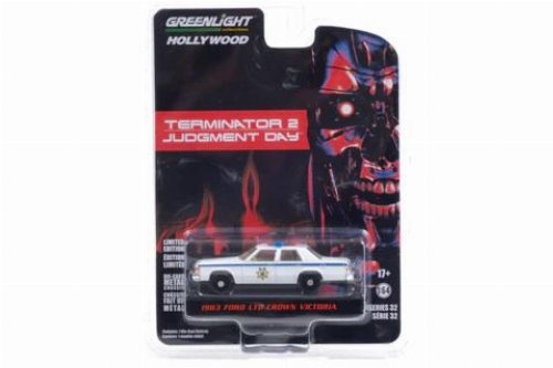 Terminator 2: Judgment Day - 1983 Ford LTD Crown
Victoria Polica Diecast Μοντελό