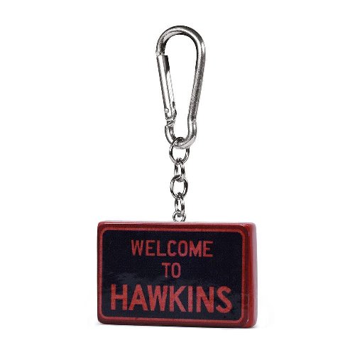 Stranger Things - Welcome to Hawkins Sign
Μπρελόκ