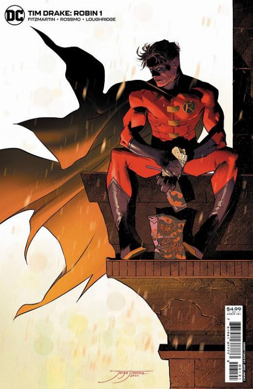 Tim Drake Robin #1 Jimenez One Year Later
Variant Cover