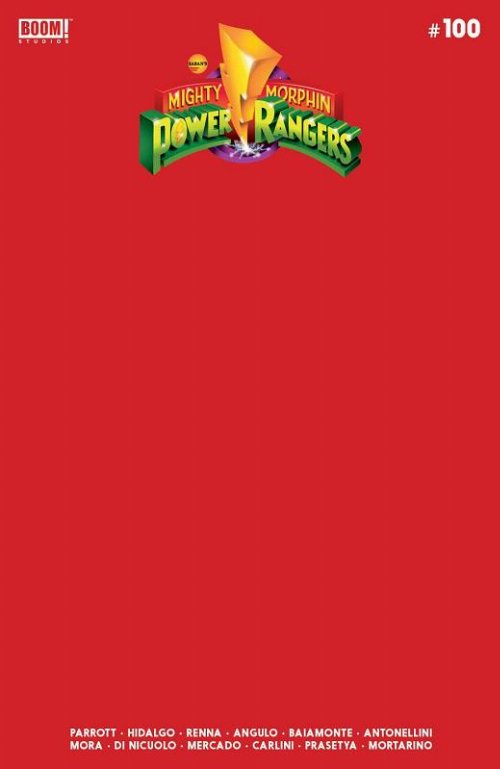 Τεύχος Κόμικ Mighty Morphin Power Rangers #100 Cover D
Blank Sketch