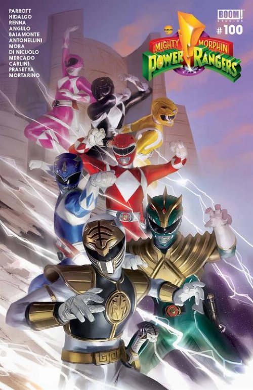 Mighty Morphin Power Rangers #100 Cover
C