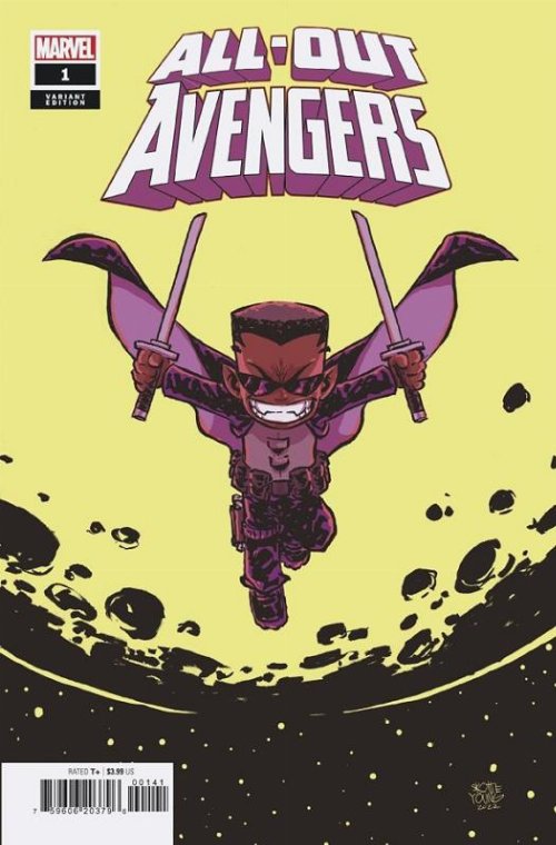 All-Out Avengers #01 Young Variant Cover