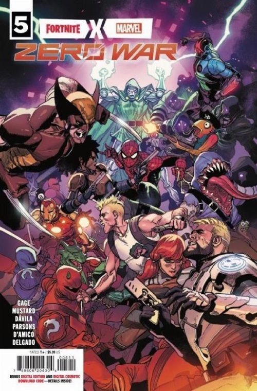 Τεύχος Κόμικ Fortnite X MARVEL Zero War #5 (OF
5)