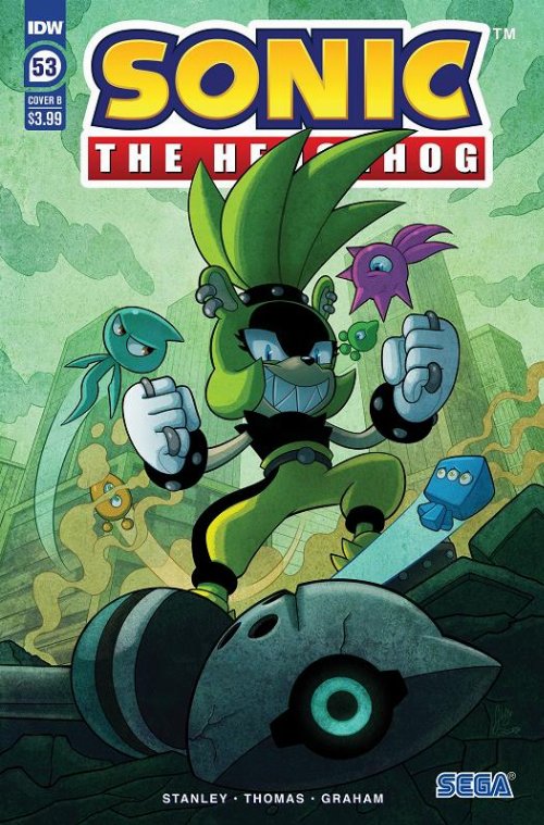 Τεύχος Κόμικ Sonic The Hedgehog #53 Cover
B
