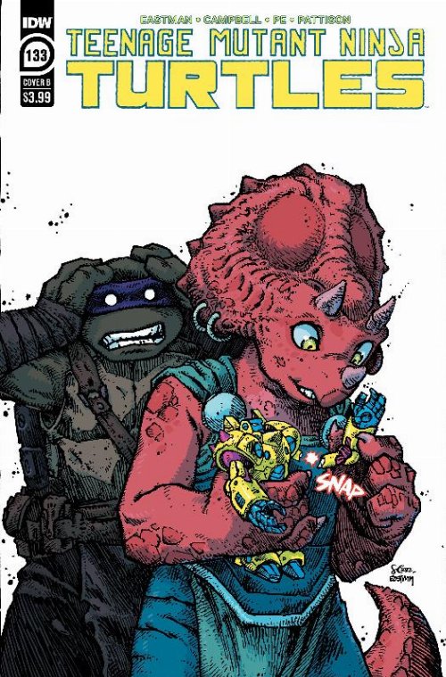 Τεύχος Κόμικ Teenage Mutant Ninja Turtles #133 Cover
B