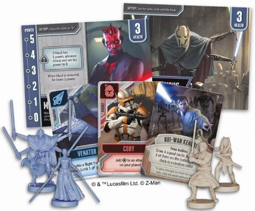Board Game Star Wars: The Clone Wars (Pandemic
System)