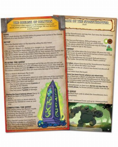 Επέκταση Castle Panic (2nd Edition) - Crowns and
Quests