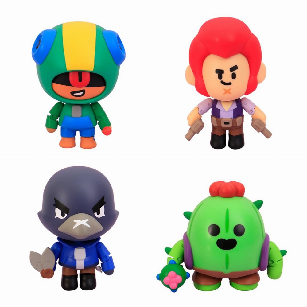 Brawl Stars Set de 5 Figurines articulées 12cm