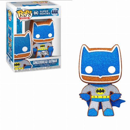 Figure Funko POP! DC Heroes: Holiday -
Gingerbread Batman (Diamond Collection) #444
(Exclusive)