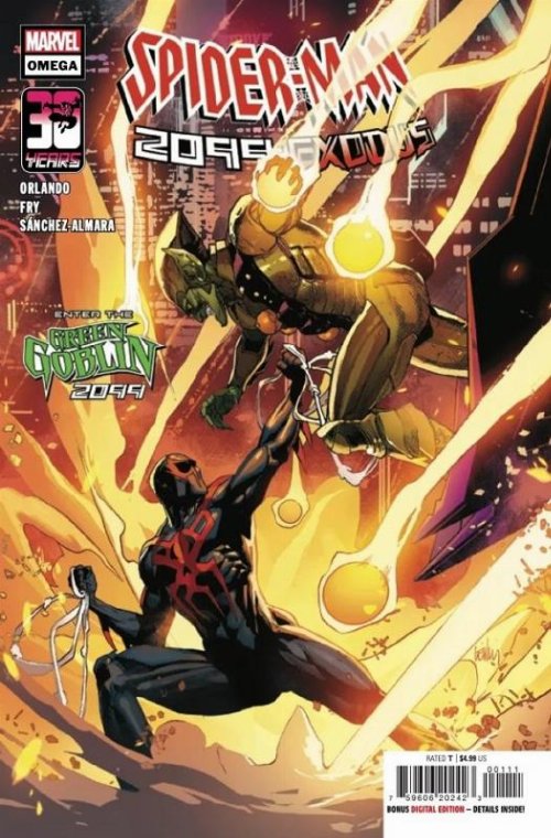 Τεύχος Κόμικ Spider-Man 2099 Exodus Omega
#1