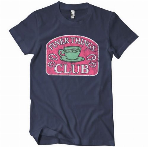 The Office - Finer Things Club Navy
T-Shirt