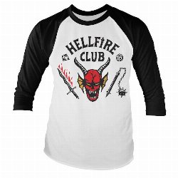 Stranger Things - Hellfire Club Baseball Long Sleeve
T-Shirt (L)