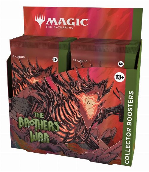 Magic the Gathering Collector Booster Box (12
boosters) - The Brothers' War